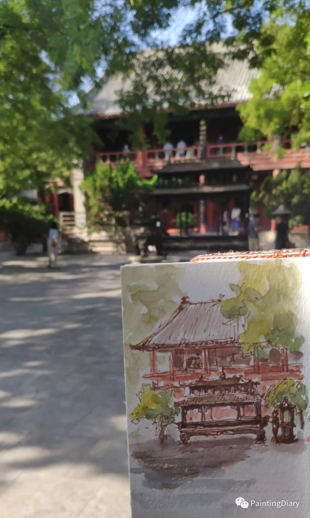 宗教密度过高的写生日