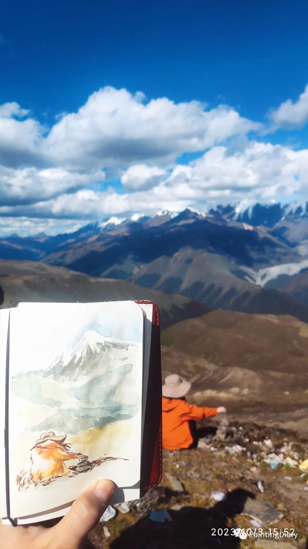 川西之旅Ⅰ——坐等日照金山。