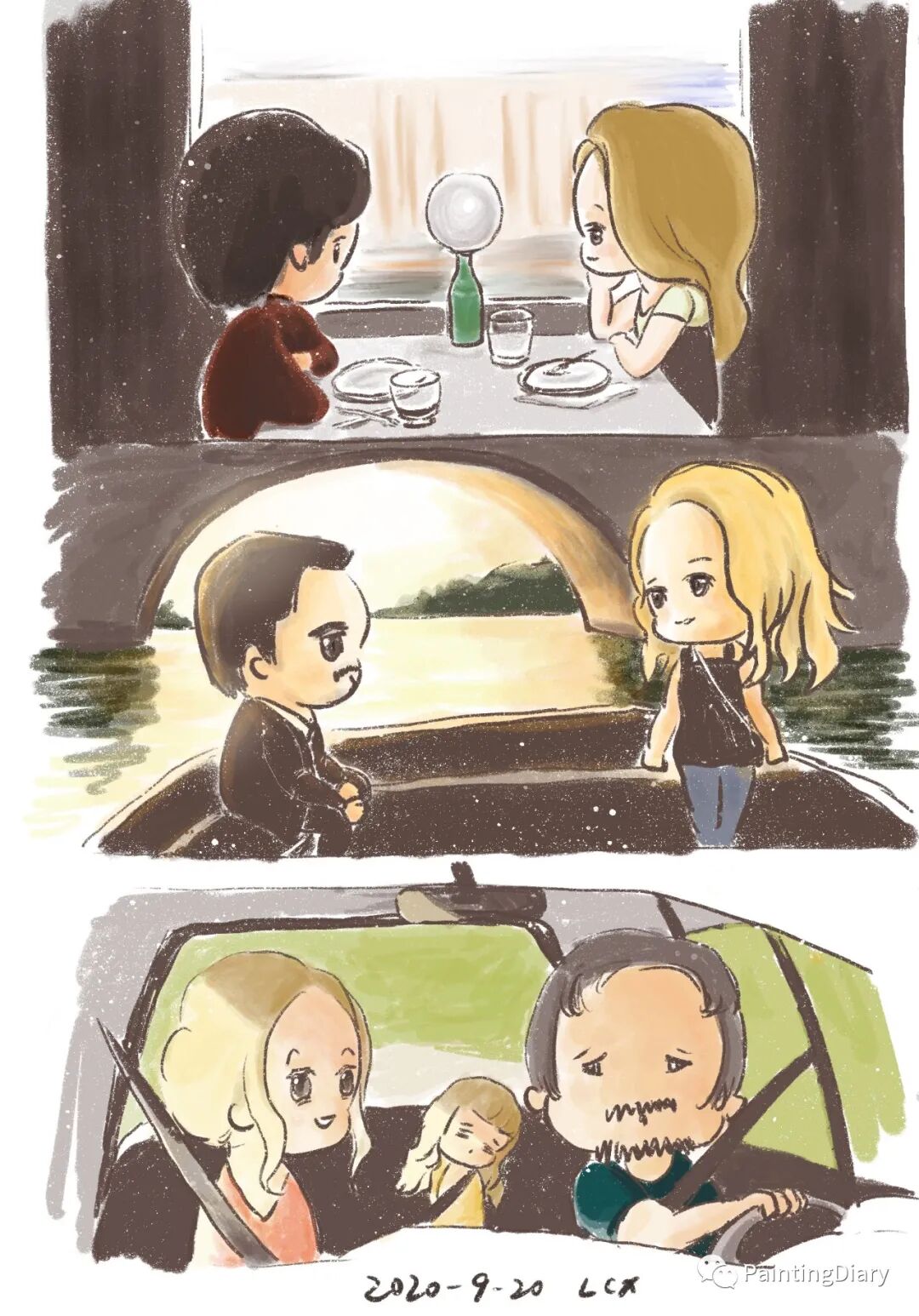 Before Sunrise, Before Sunset, Before Midnight.